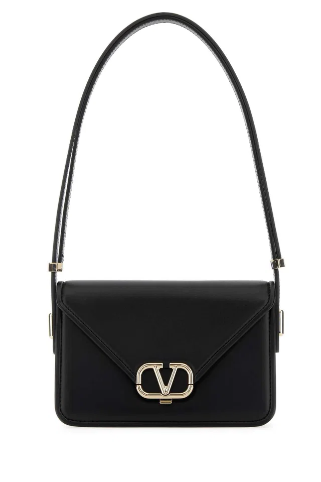 Valentino Garavani Crossbody Bag — Black in Black Leather from HEWI