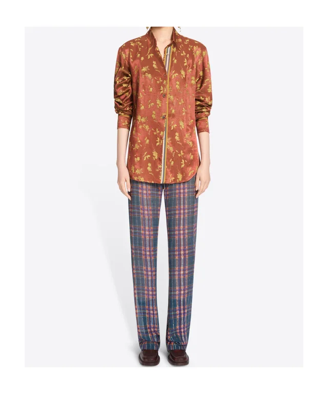 Dries Van Noten Chloris Floral Long-Sleeve Shirt, photo 2 of 4 from SENSER