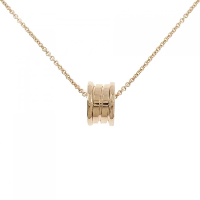 Bvlgari B.zero1 750 Pink Gold Necklace in Pink from LuxUness