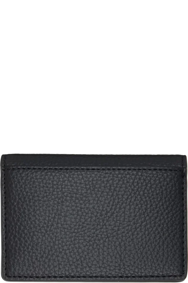 Vivienne Westwood Black Bifold Card Holder, photo 2 of 3 from SSENSE