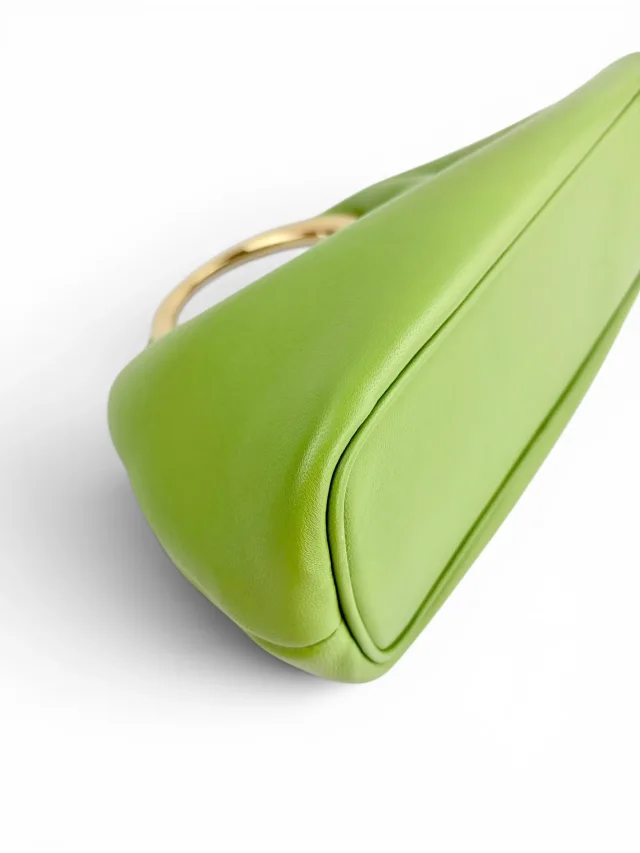 Jacquemus Green Leather Le Petit Calino in Green Leather from Season 2 Consign, photo 8 of 10