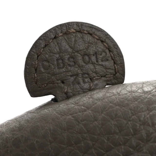Hermès Taurillon Clemence Evelyne TPM Etain in Taupe Clemence leather from FASHIONPHILE, photo 7 of 13