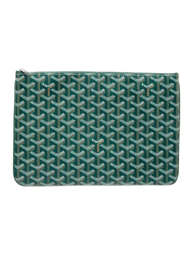 Goyard Goyardine Senat in green Canvas from The RealReal