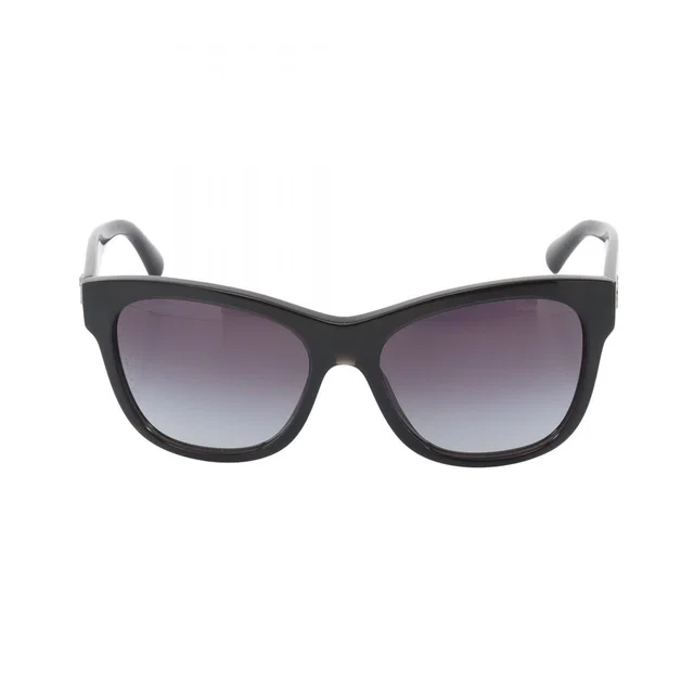 Chanel Sunglasses CC Logo Gradient Lens Lame Eyewear from The Reluxe