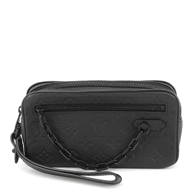 Louis Vuitton Pochette Volga NoirM55703 Monogram・Taurillon from GALLERY RARE