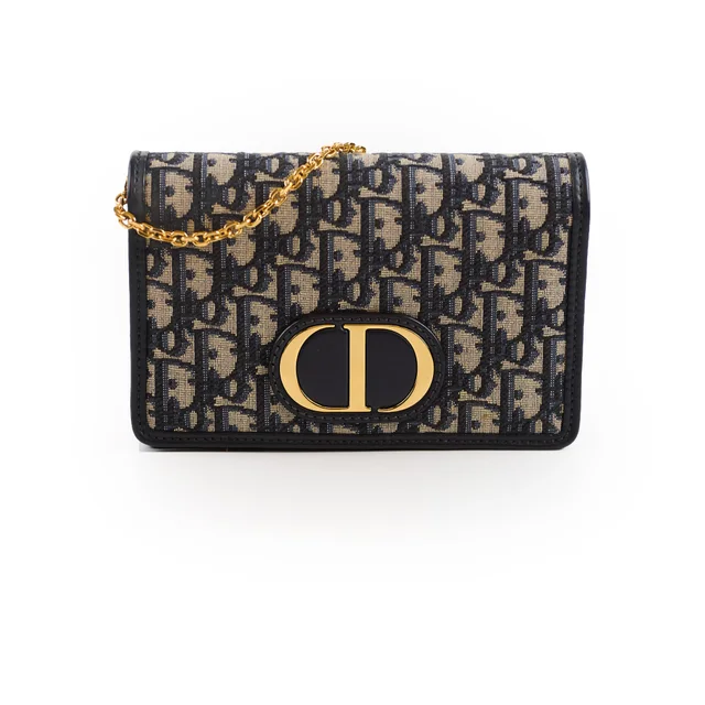 Dior 2 in 1 style Montaigne Pouch in Canvas from The Purse Affair