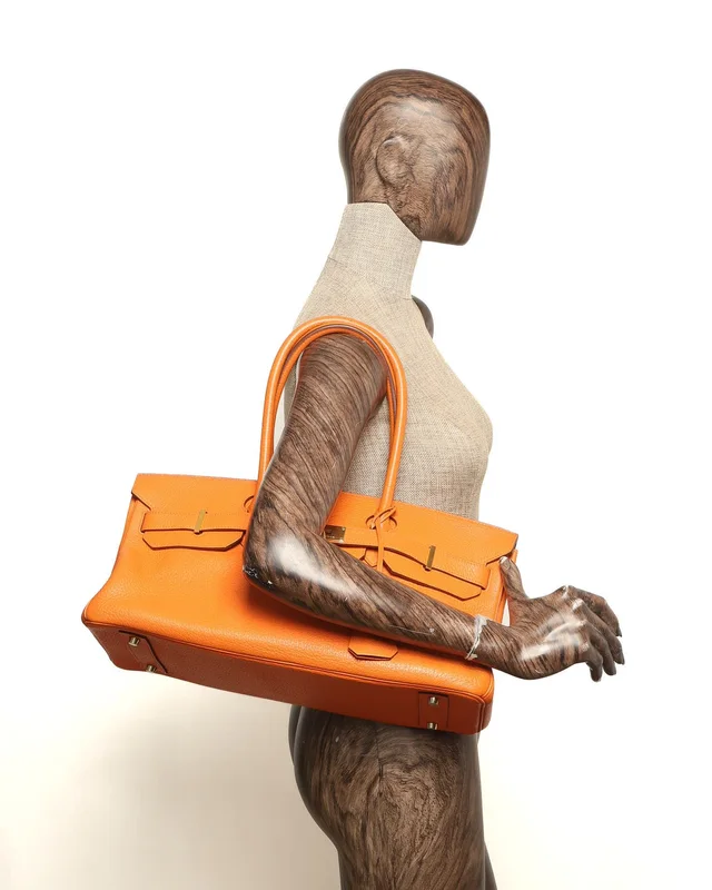 Hermès Birkin 42 Taurillon Clemence JPG Shoulder Bag in Clemence leather from A Retro Tale, photo 13 of 13