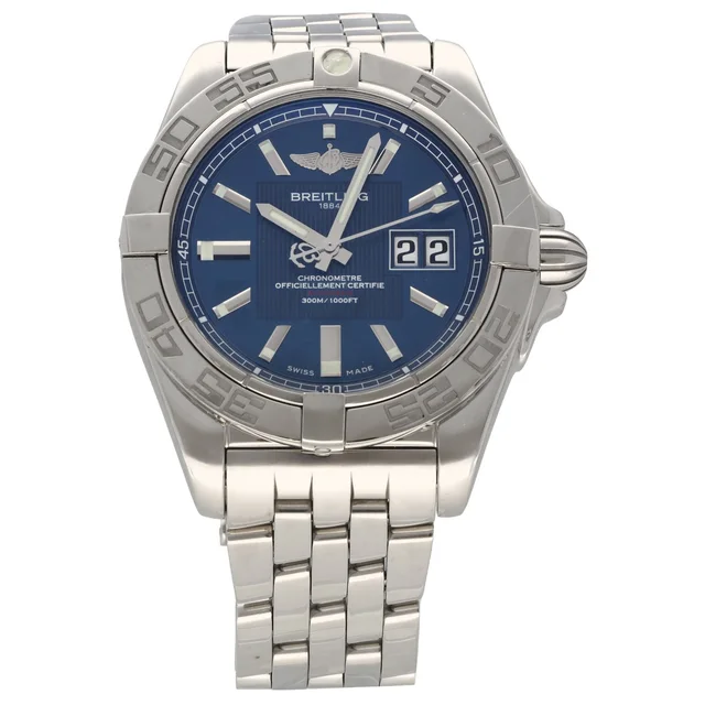 Breitling Galactic A49350 41mm Stainless Steel Watch from H&T