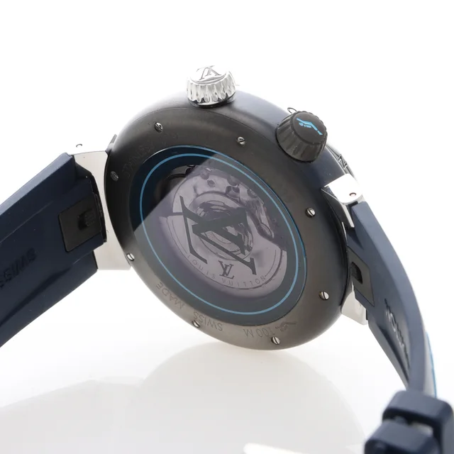 Louis Vuitton Tambour Street Diver Steel Watch (QA121) from GUGUS, photo 5 of 7