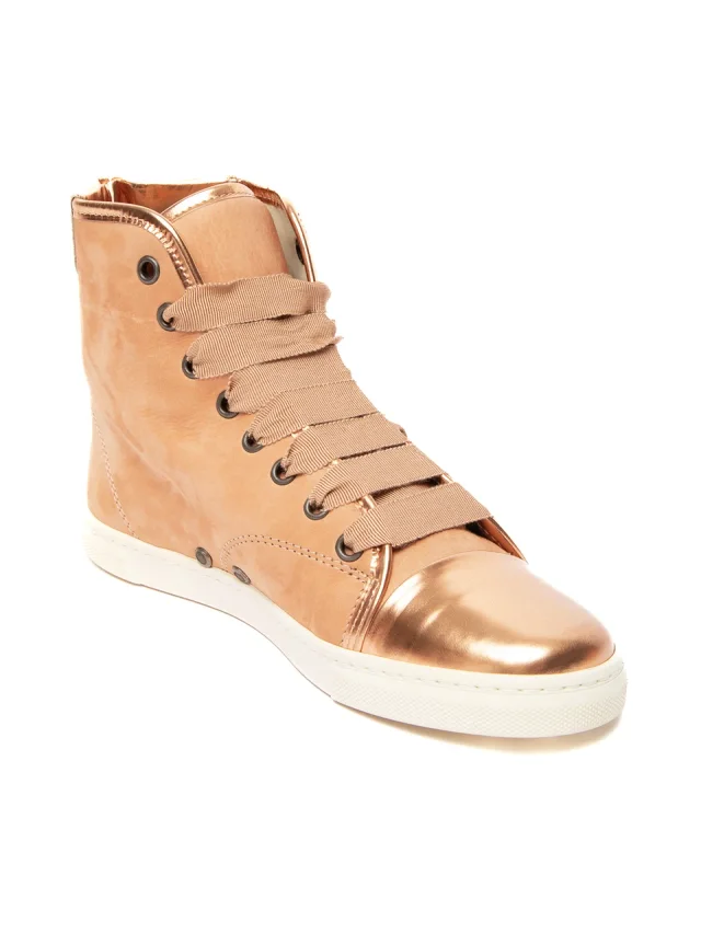 Lanvin High Top Suede Trainers from Csd