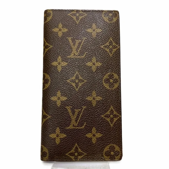 Louis Vuitton Agenda Horizontal Notebook Cover, Monogram Canvas, R20008 in Brown/Brown Monogram from Elady
