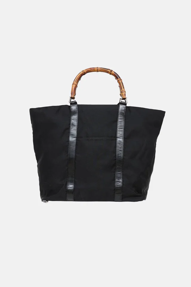 Gucci Bamboo Shopper Tote Bag in Leather from VSP Consignment