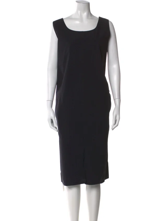 The Row dresses in black from The RealReal