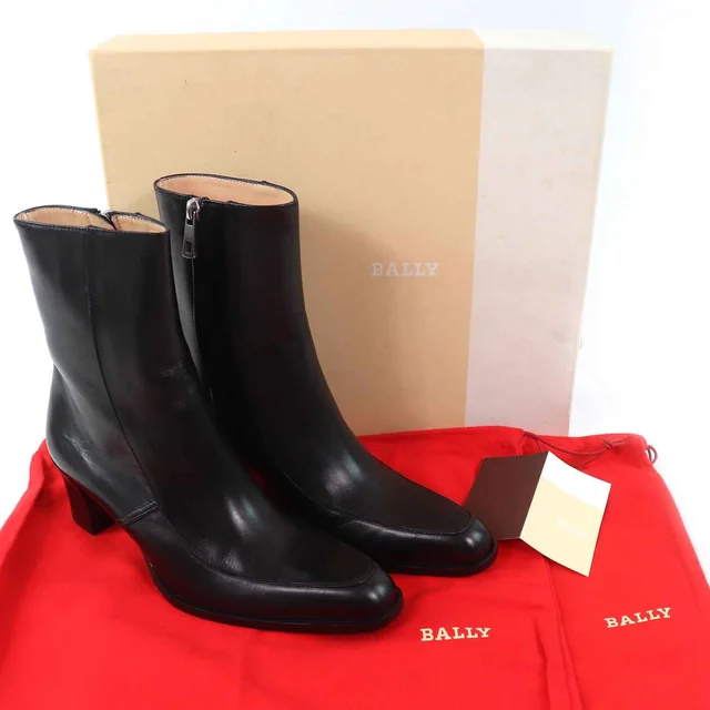 Bally TIURA-FE Leather Boots in Leather from LuxUness, photo 2 of 2