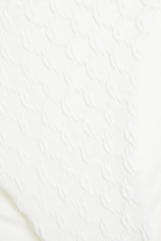 Zimmermann Textured Bikini Briefs in Ivory, photo 4 of 4 from THE OUTNET