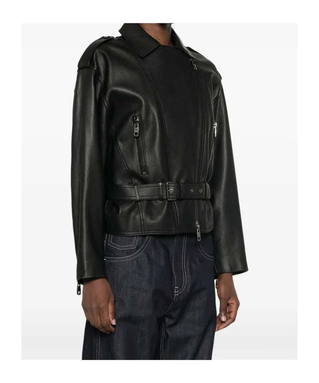 Emporio Armani Leather jacket with a zipper, photo 3 of 5 from SENSER