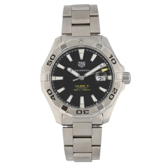 TAG Heuer Aquaracer WAY2010 43mm Stainless Steel Watch from H&T