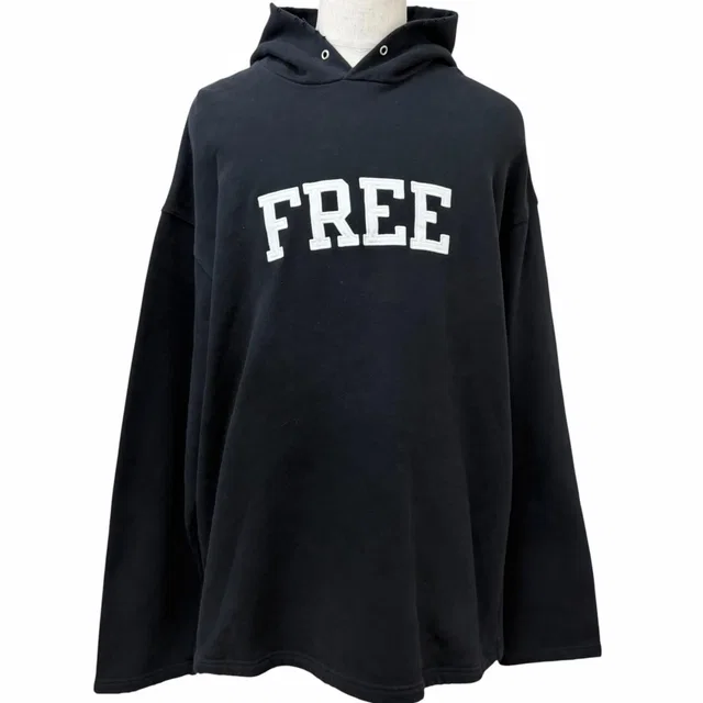 Balenciaga FREE DISTRESSED NO RIB Hoodie from LuxUness
