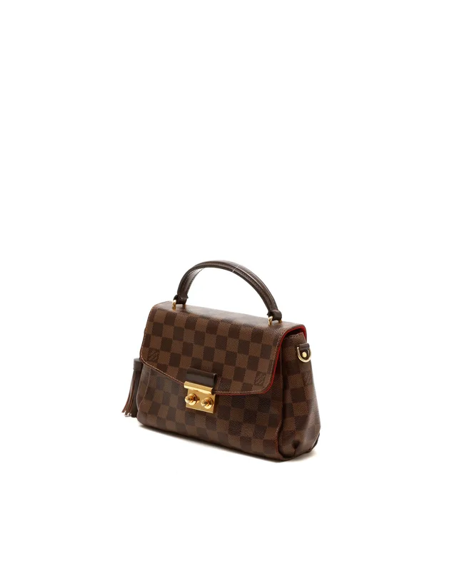 Louis Vuitton Damier Ebene Croisette Bag in Brown Canvas from A Retro Tale, photo 2 of 9