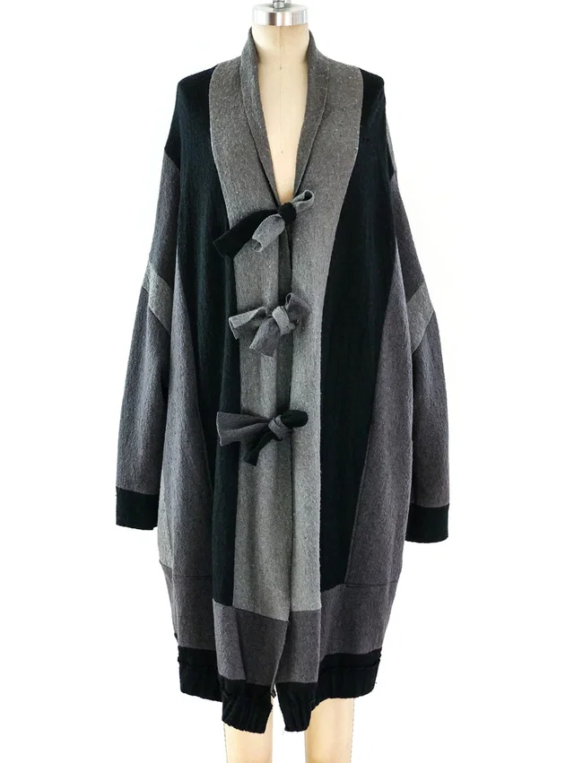 Alaïa Oversized Wool Cardigan in Wool from Arcade Vintage