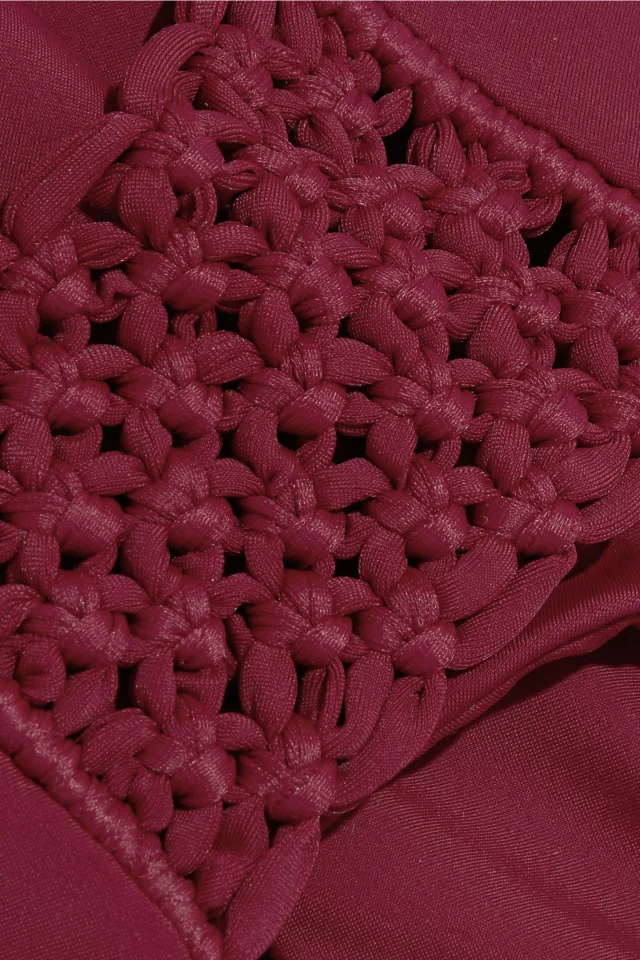 Mikoh Italia Macramé-Paneled Bikini Briefs, photo 5 of 5 from THE OUTNET