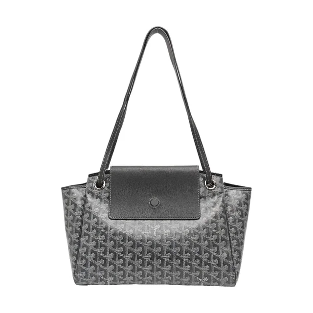 Goyard Rouette Printed Canvas Shoulder Bag Size Small in gray Canvas from Grailed