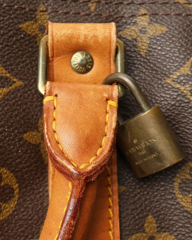 Louis Vuitton Monogram Keepall Bandoulière 60 Weekend Bag in Coated canvas from A Retro Tale, photo 6 of 11