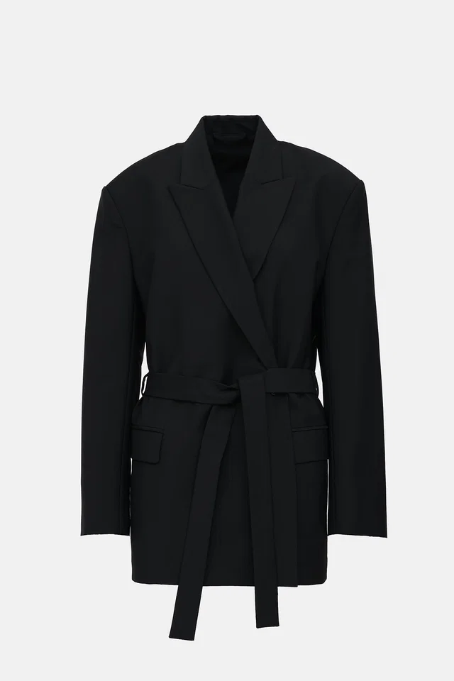 Acne Studios Double Breasted Blazer in Wool from VSP Consignment