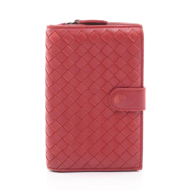 Bottega Veneta Intrecciato Leather Wallet in Woven leather from LuxUness