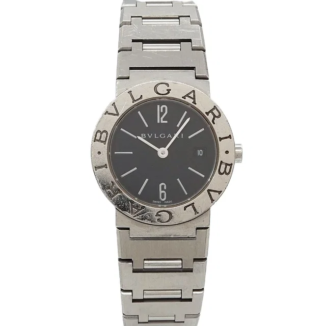 Bvlgari Watch Quartz Silver in Silver from The Reluxe