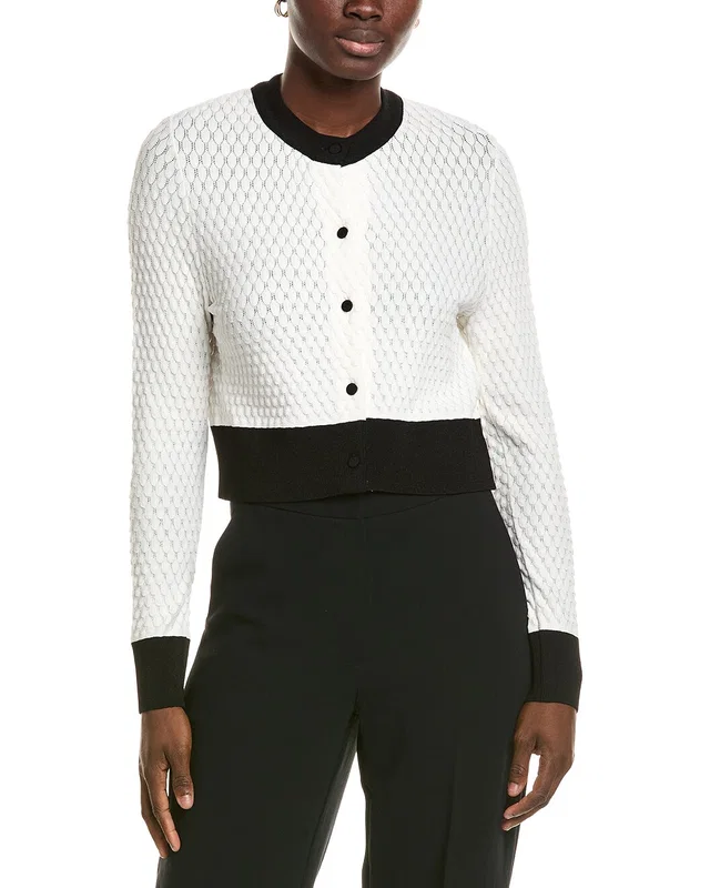 Marc Cain Contrast Cardigan, image 1 of 1 from Rue La La