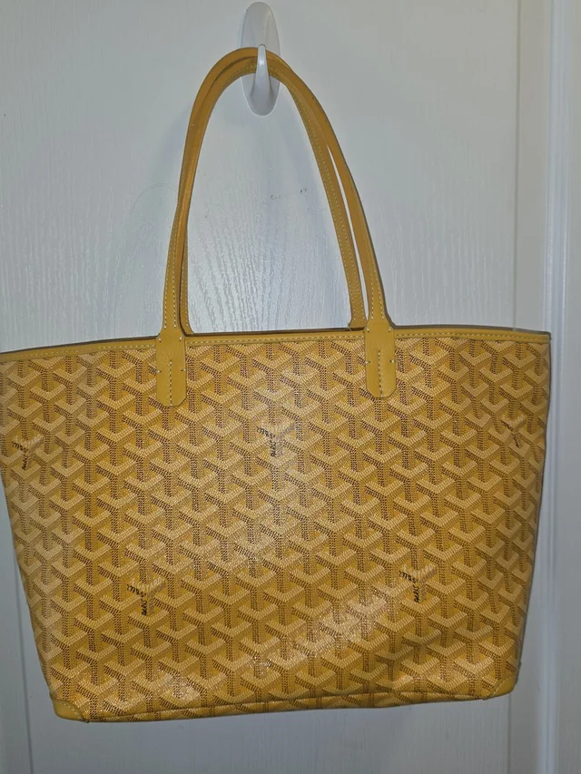 Goyard Artois Pm Tote. in yellow from Poshmark
