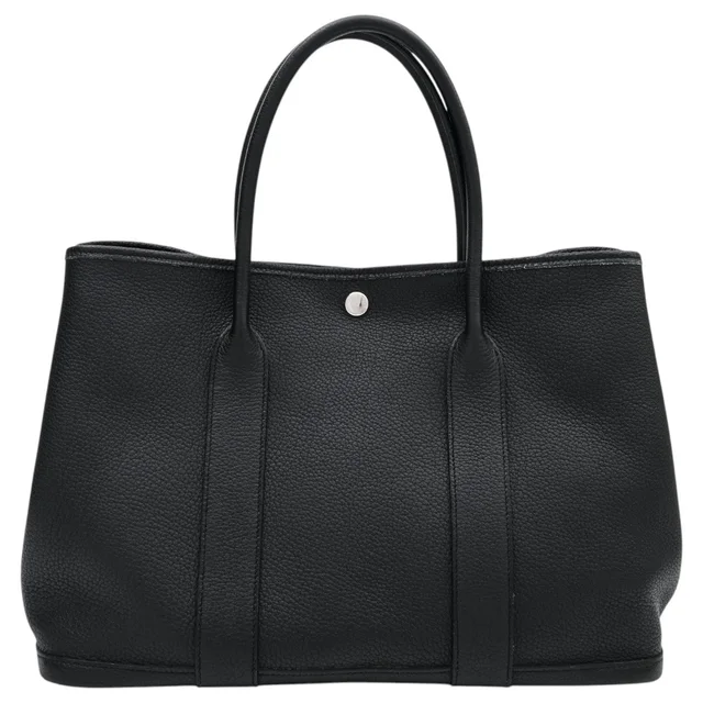 Hermès 2019 Garden Party PM Black in Black from VINTAGE QOO TOKYO, photo 2 of 2