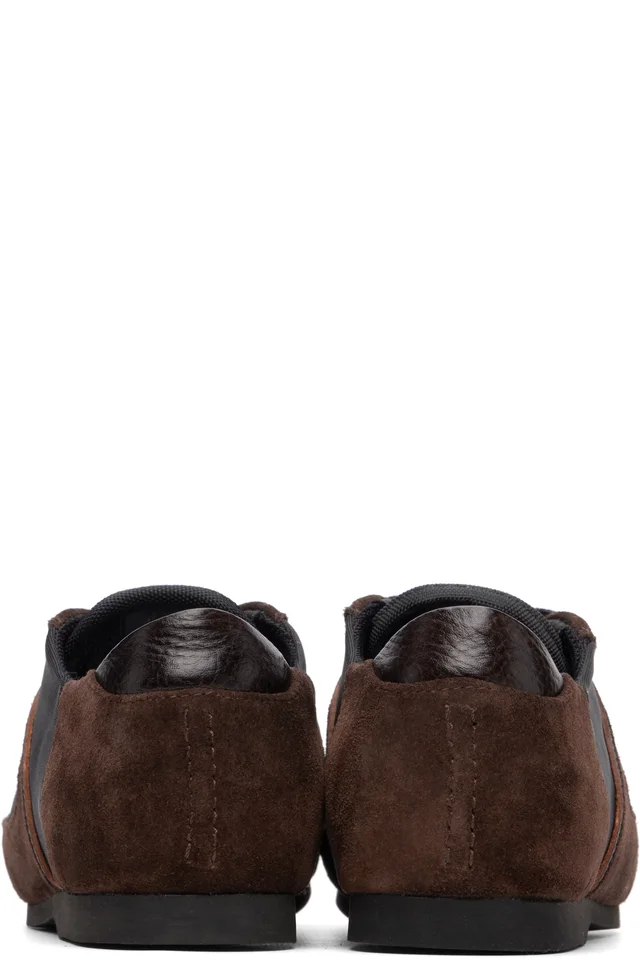 OUR LEGACY Brown & Black Sneak In Sport Sneakers, photo 2 of 5 from SSENSE