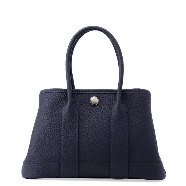 Hermès Neo Garden Blue Nuit Negonda Leather Size 23 in Blue Leather from GALLERY RARE