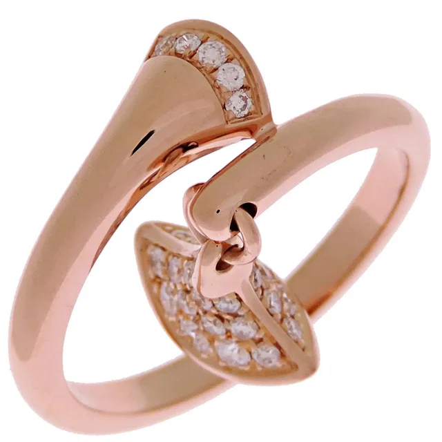 Bvlgari Diva Dream Diamond Women's Ring 351032 750 Pink Gold in multicolor from Grailed