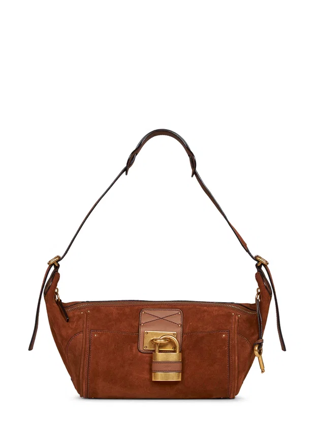 Chloé Paddington Crossbody Bag — Brown Calf Leather in Brown Calfskin from HEWI