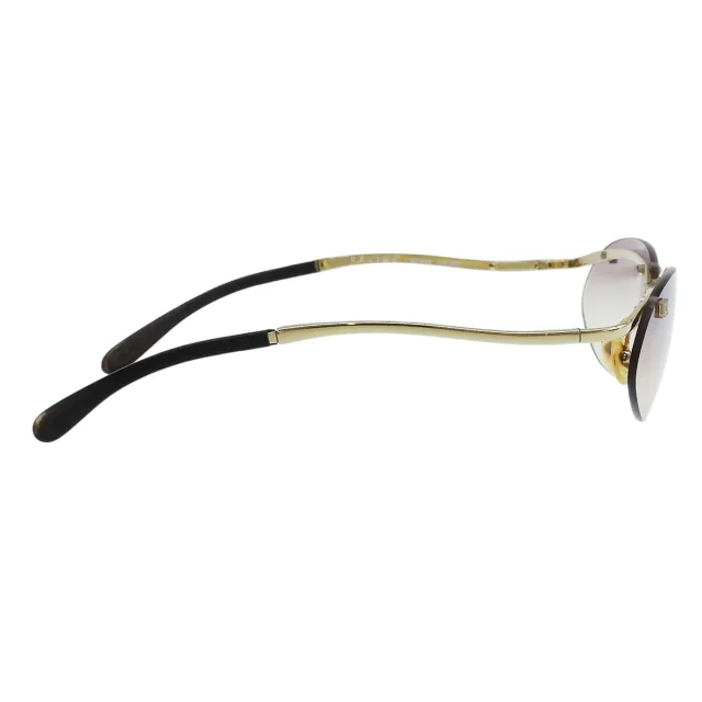 Celine Macadam Plate Rimless Sunglasses Gold/Pink in Pink from VINTAGE QOO TOKYO, photo 5 of 10