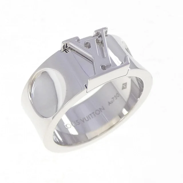 Louis Vuitton Large Empreinte Ring in 750 white gold from KOMEHYO