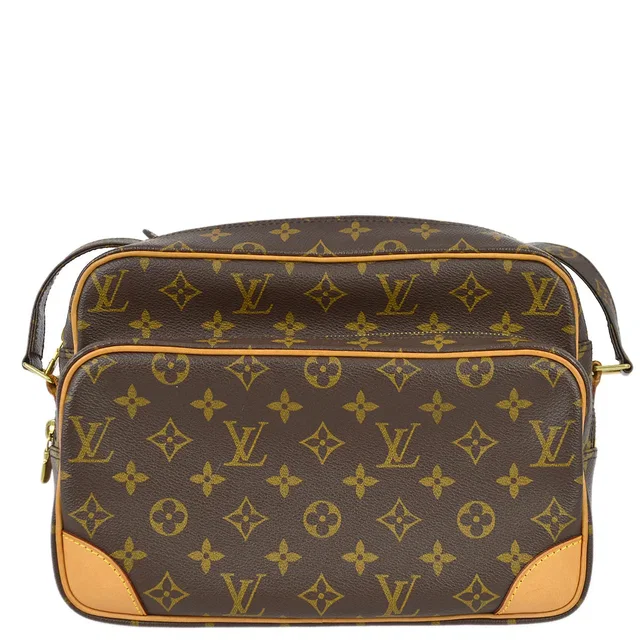 Louis Vuitton 2005 Monogram Nile Messenger Shoulder Bag M45244 in Coated canvas from AMORE Vintage Tokyo