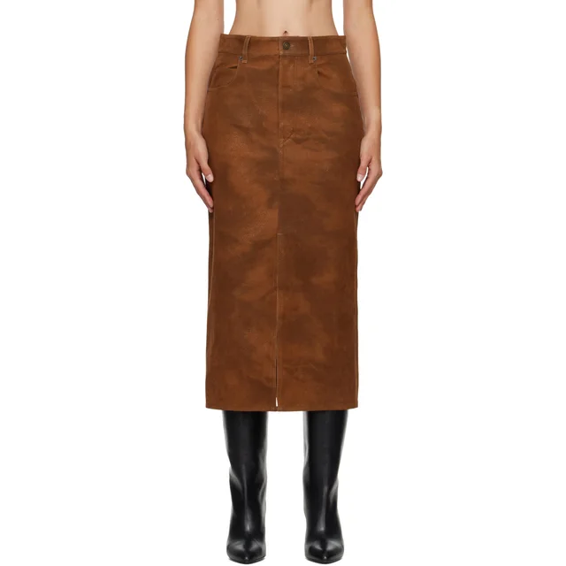 Isabel Marant Étoile Bisane Side-Slit Skirt, photo 3 of 5 from SENSER
