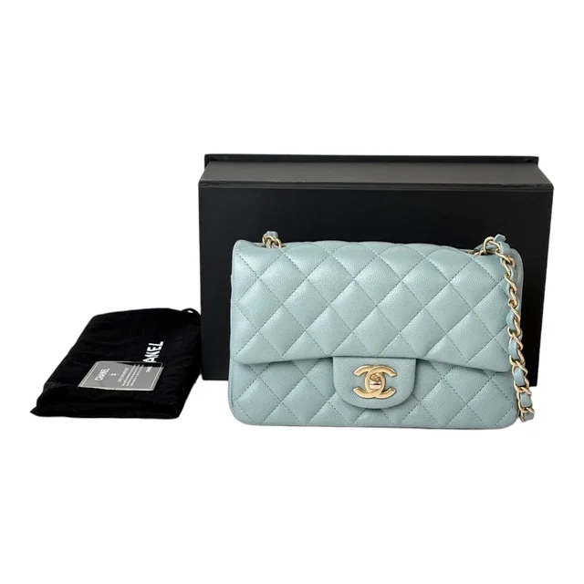 Chanel Classic Flap Mini Caviar in Caviar leather from Luxury Promise