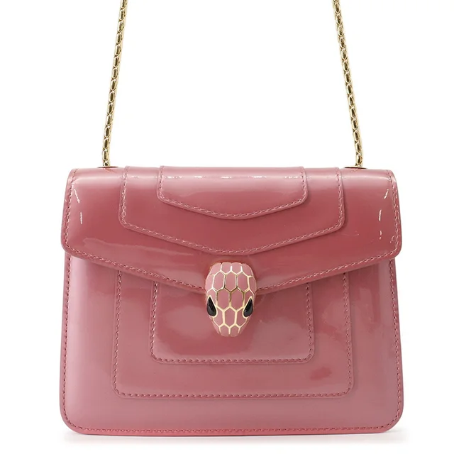 Bvlgari Serpenti Forever Pink Patent Leather Size Small in Pink Patent leather from GALLERY RARE, photo 1 of 1