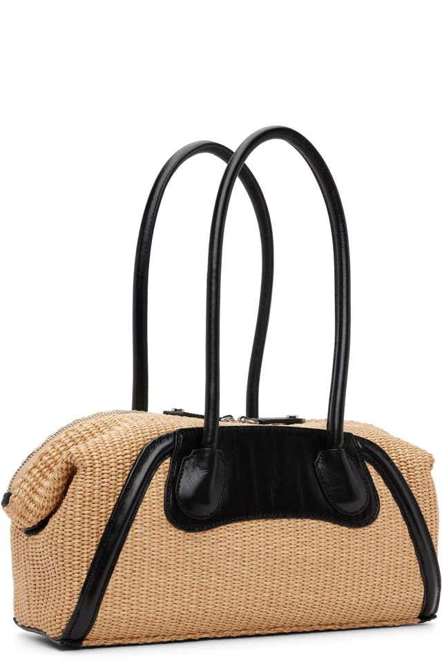Vivienne Westwood Beige Shirley Small Holdall Bag, photo 3 of 4 from SSENSE