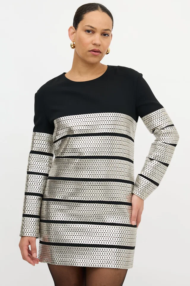 Tom Ford Leather Chain Detail Dress in Leather from VSP Consignment