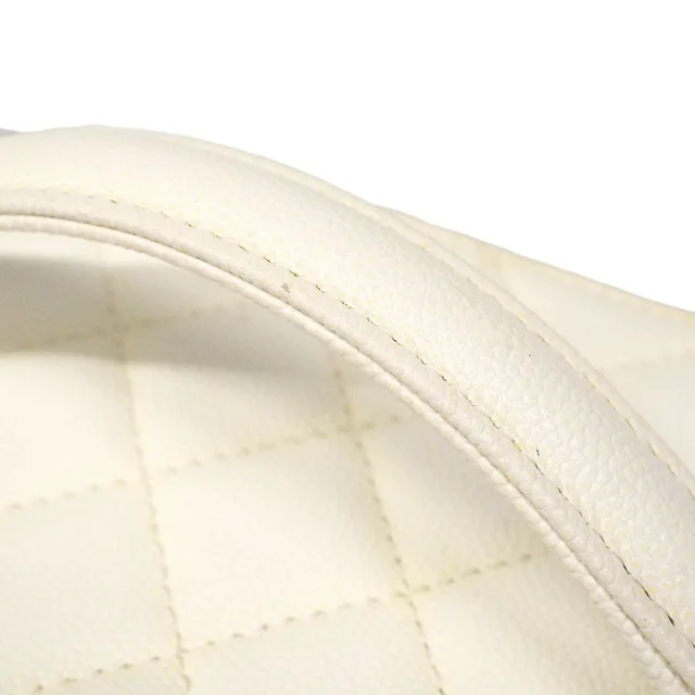 Chanel Vanity Bag Quilted Caviar Leather White Champagne Gold 2-Way Bag in White Caviar leather from The Reluxe, photo 2 of 2