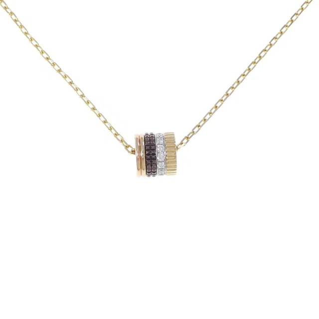 Boucheron Quatre Classique 18K Gold Diamond Necklace in Gold from LuxUness