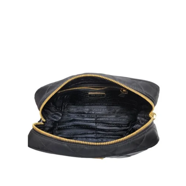 Prada Shoulder Bag in Black Nylon from HEWI, photo 4 of 4