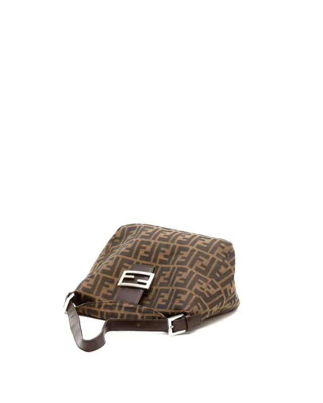 Fendi Zucca Fold-Over Baguette Bag in Canvas from A Retro Tale, photo 4 of 9