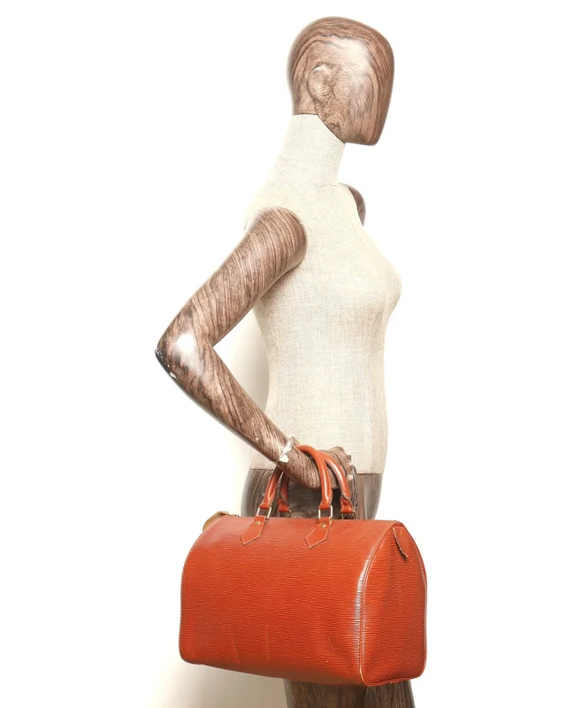 Louis Vuitton Epi Speedy 30 Bag in Suede from A Retro Tale, photo 11 of 11